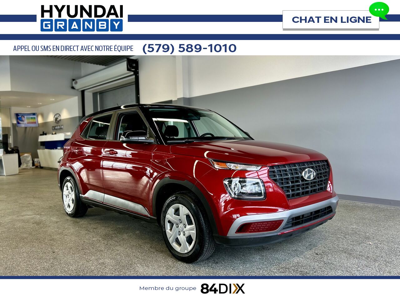 2023 Hyundai Venue Red Granby - photo #0
