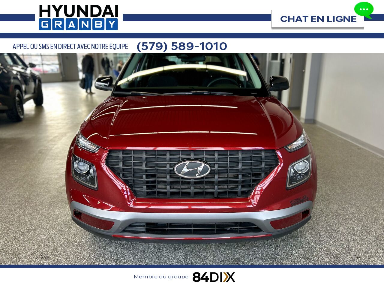 2023 Hyundai Venue Red Granby - photo #2
