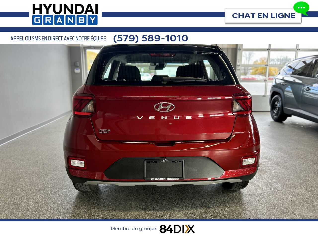 2023 Hyundai Venue Red Granby - photo #5