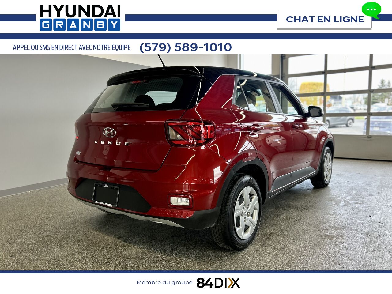 2023 Hyundai Venue Red Granby - photo #6