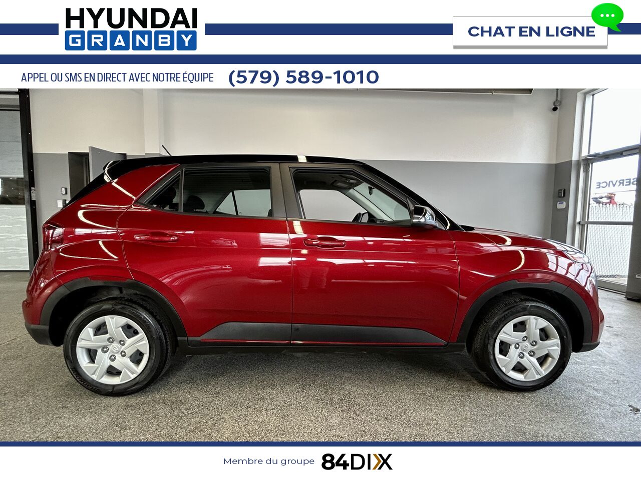2023 Hyundai Venue Red Granby - photo #7