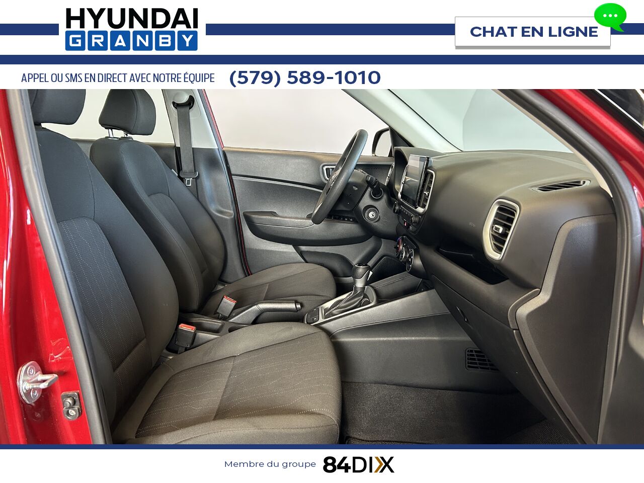 2023 Hyundai Venue Red Granby - photo #21