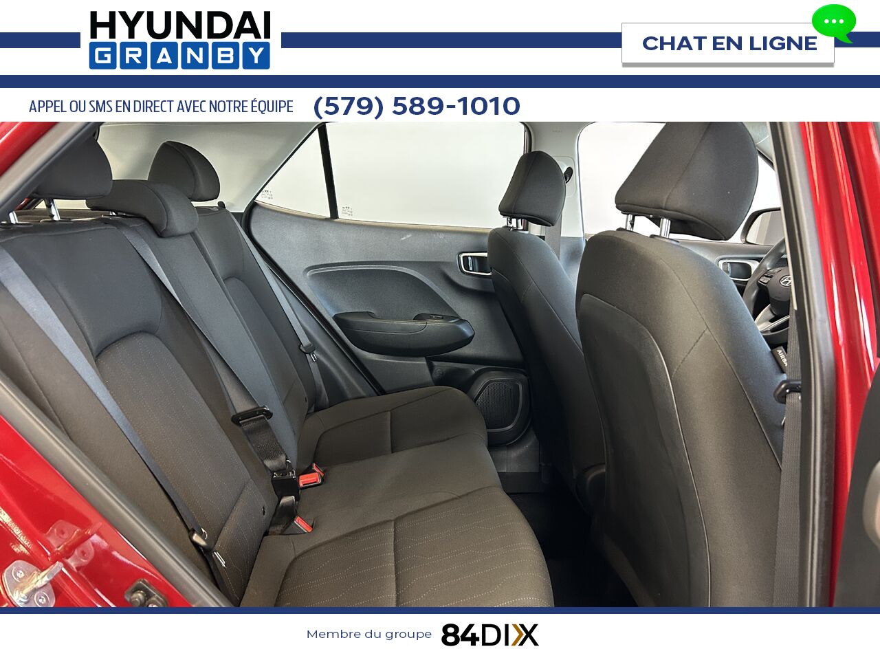 2023 Hyundai Venue Red Granby - photo #24