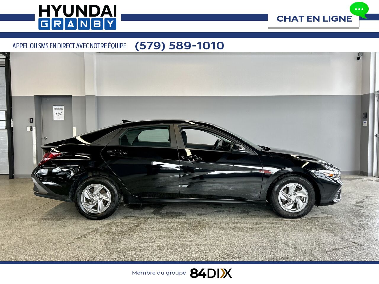 Hyundai Elantra 2024 Noir Granby - photo #7