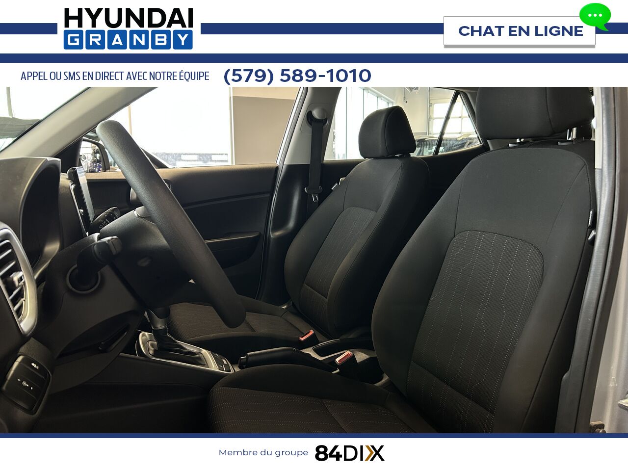 Hyundai Venue 2023 Gris Granby - photo #10