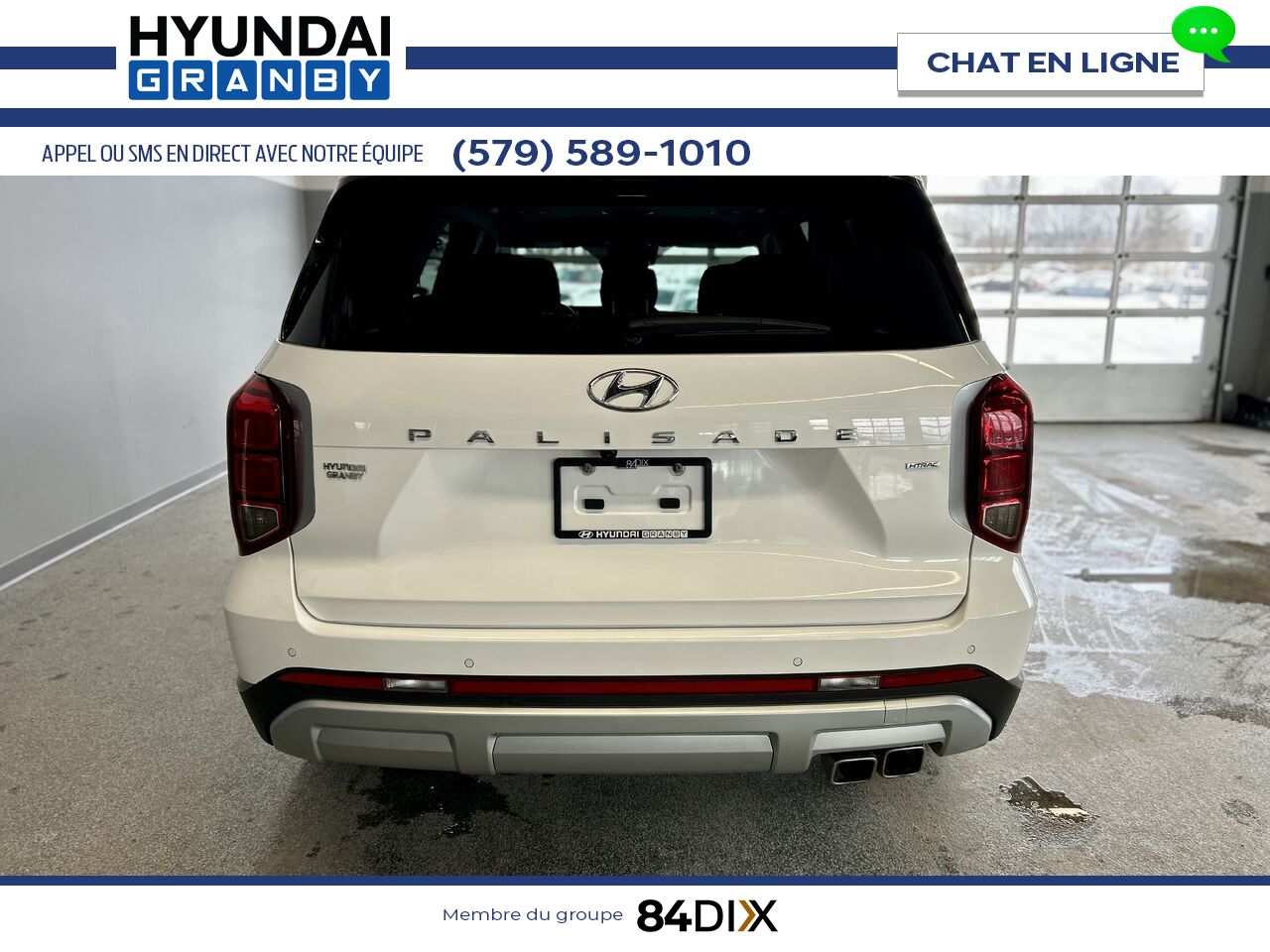 Hyundai Palisade 2023 Blanc Granby - photo #5