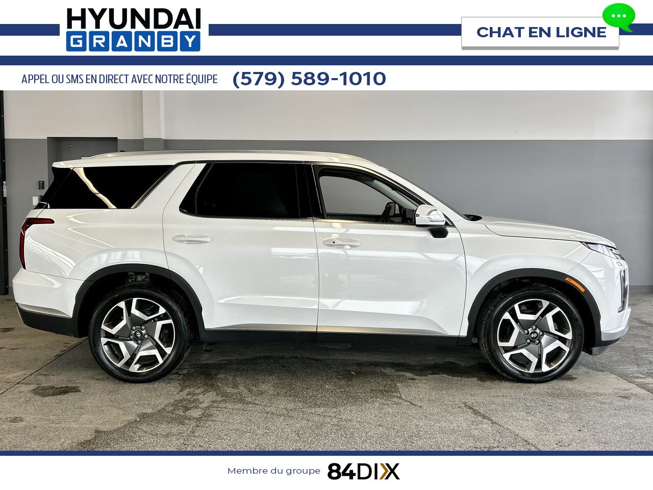 Hyundai Palisade 2023 Blanc Granby - photo #7