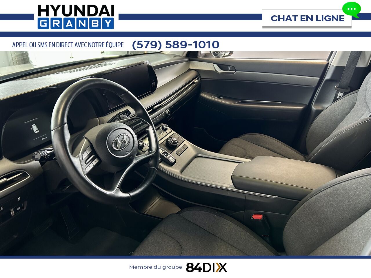 Hyundai Palisade 2023 Blanc Granby - photo #10