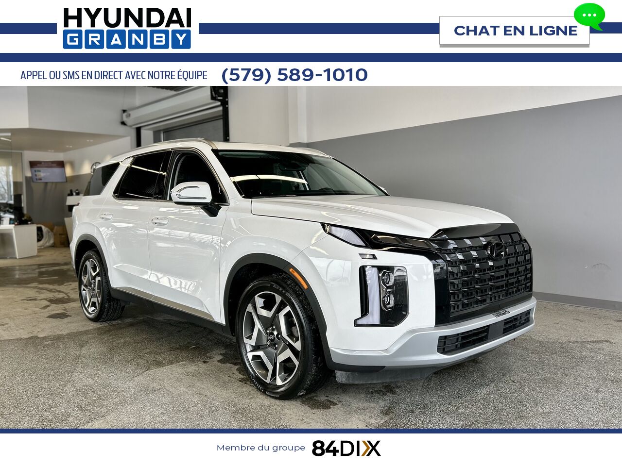 Hyundai Palisade 2023 Blanc Granby - photo #0