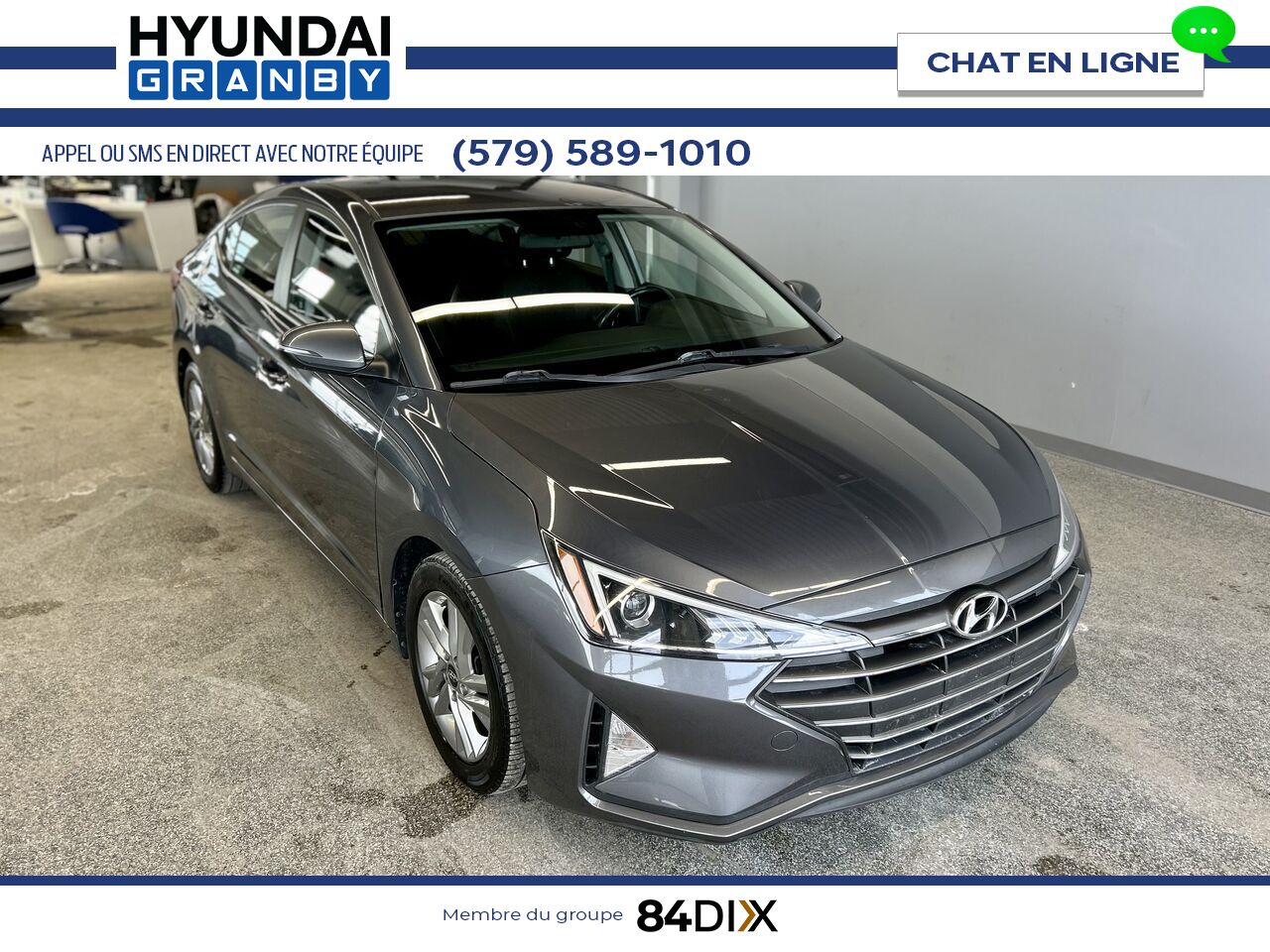 2020 Hyundai Elantra Grey Granby - photo #1