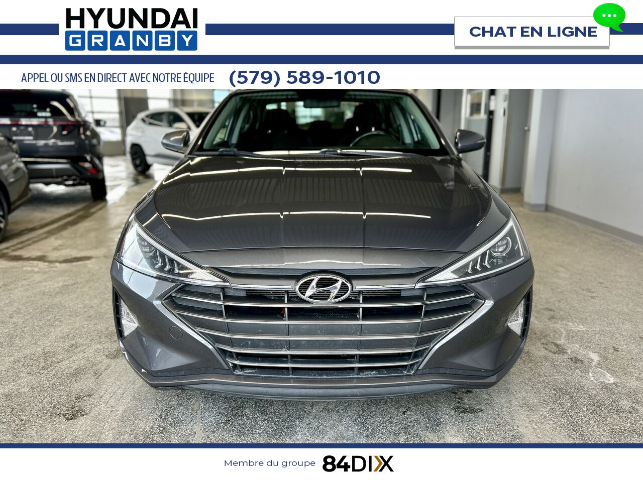 2020 Hyundai Elantra Grey Granby - photo #2