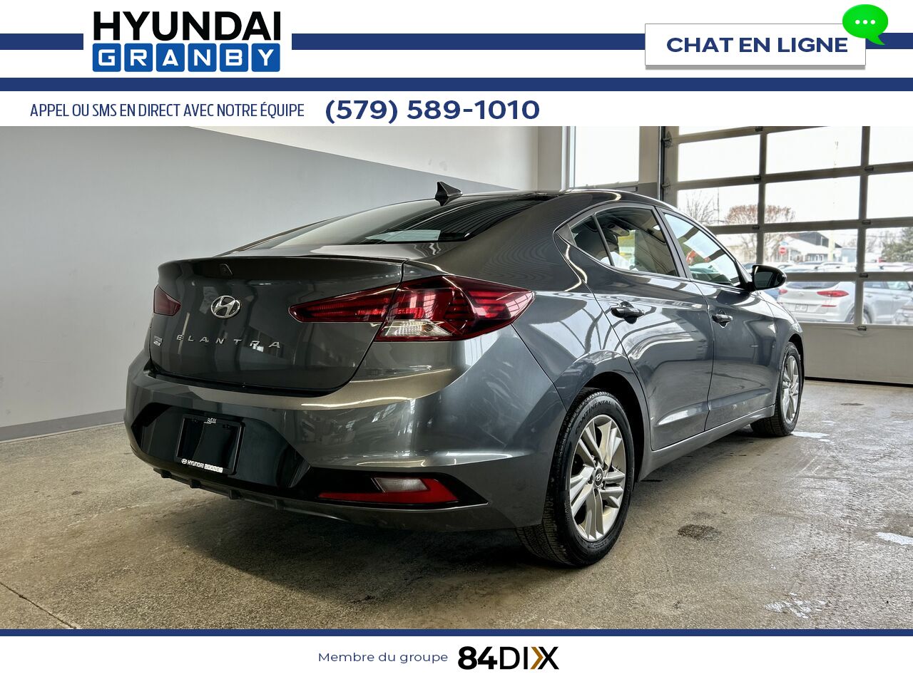 2020 Hyundai Elantra Grey Granby - photo #6