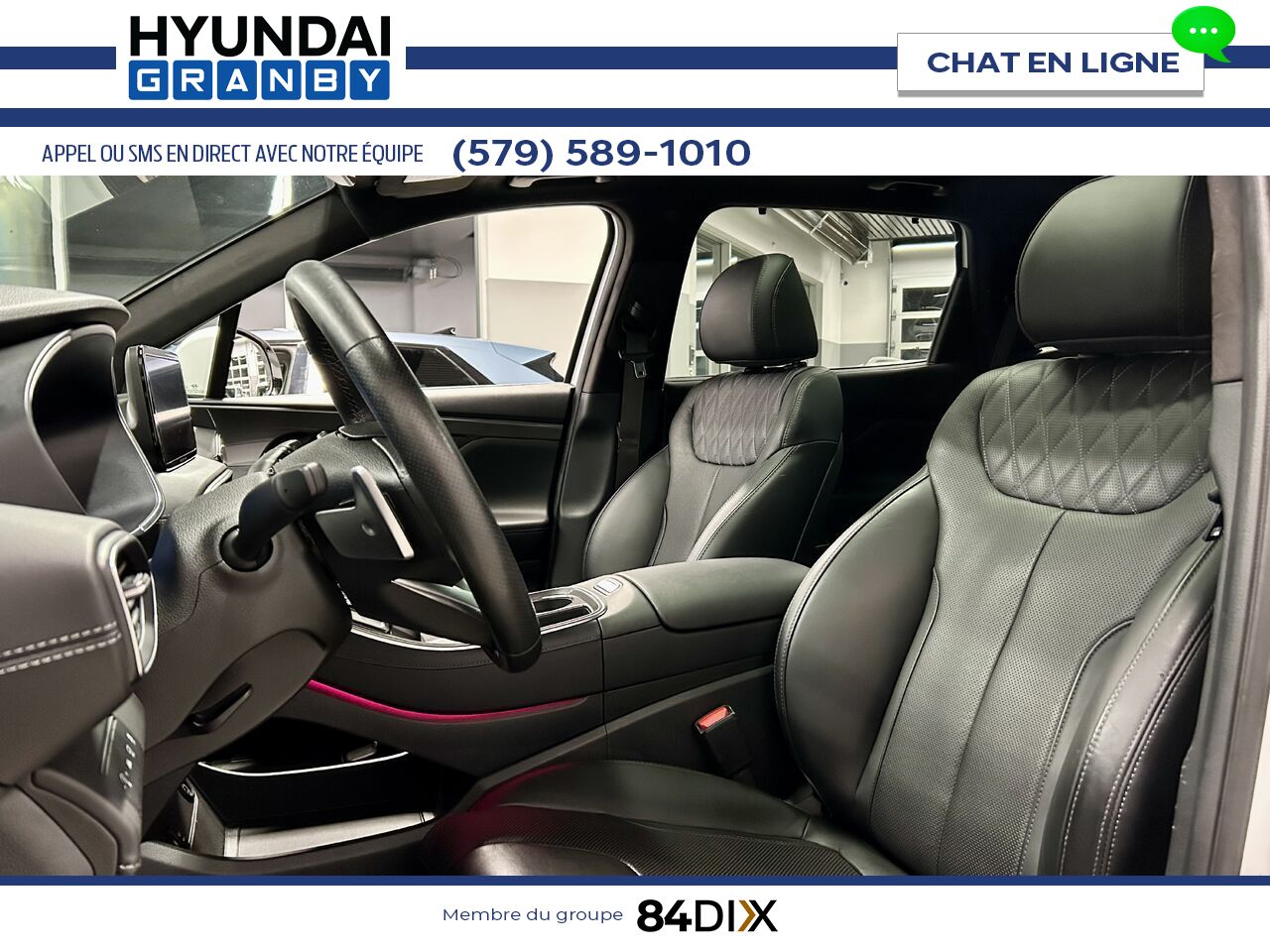 2022 Hyundai Santa Fe White Granby - photo #12