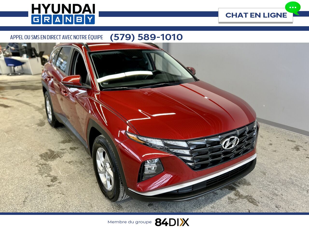 2022 Hyundai Tucson Red Granby - photo #1