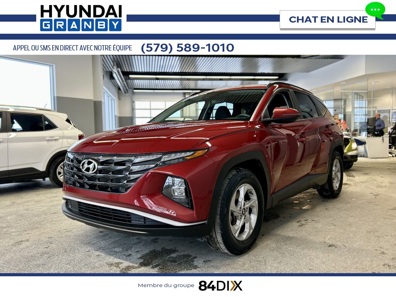 2022 Hyundai Tucson Red Granby - photo #3