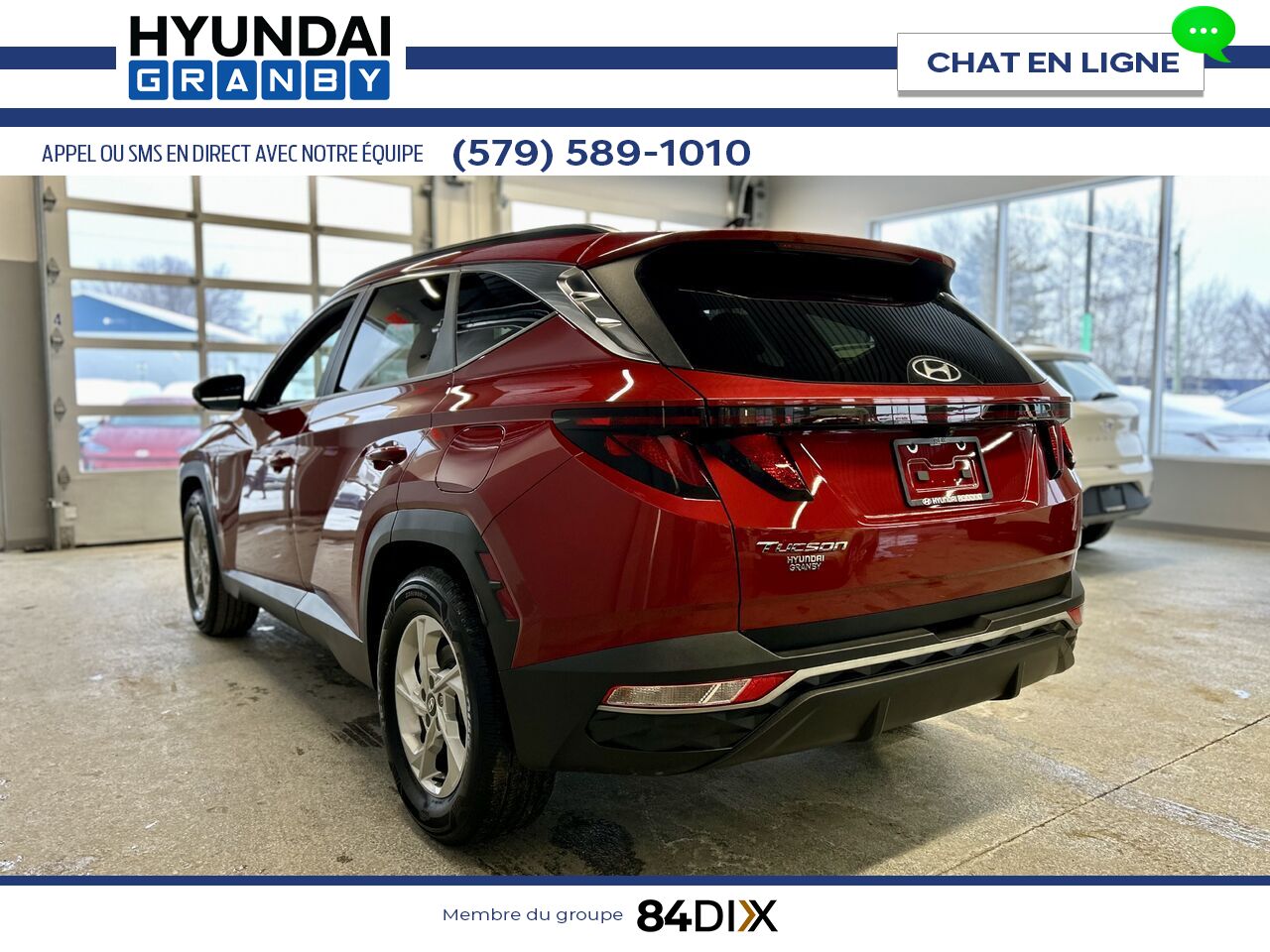2022 Hyundai Tucson Red Granby - photo #4