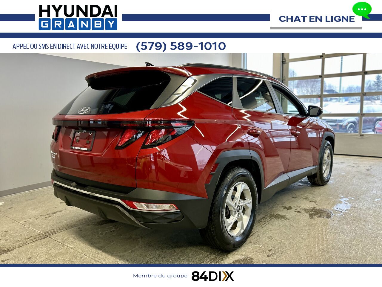 2022 Hyundai Tucson Red Granby - photo #6