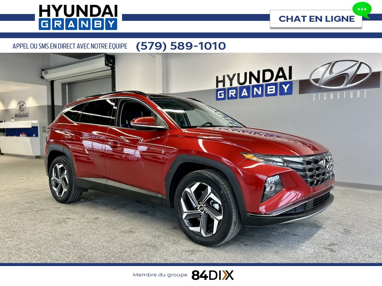 Hyundai Tucson hybride 2023 Rouge Granby - photo #0
