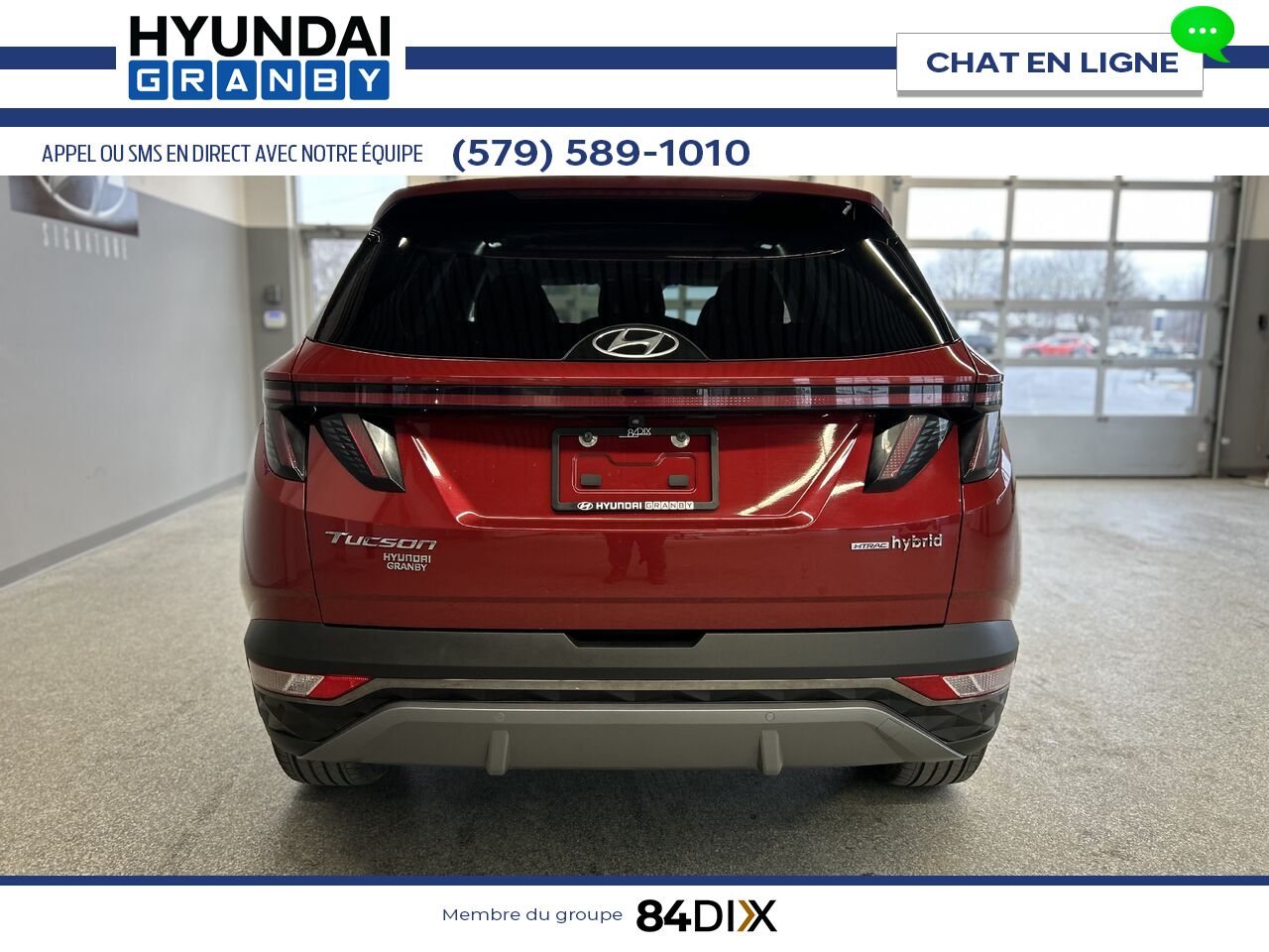 Hyundai Tucson hybride 2023 Rouge Granby - photo #5
