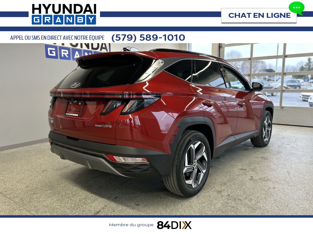 Hyundai Tucson hybride 2023 Rouge Granby - photo #6