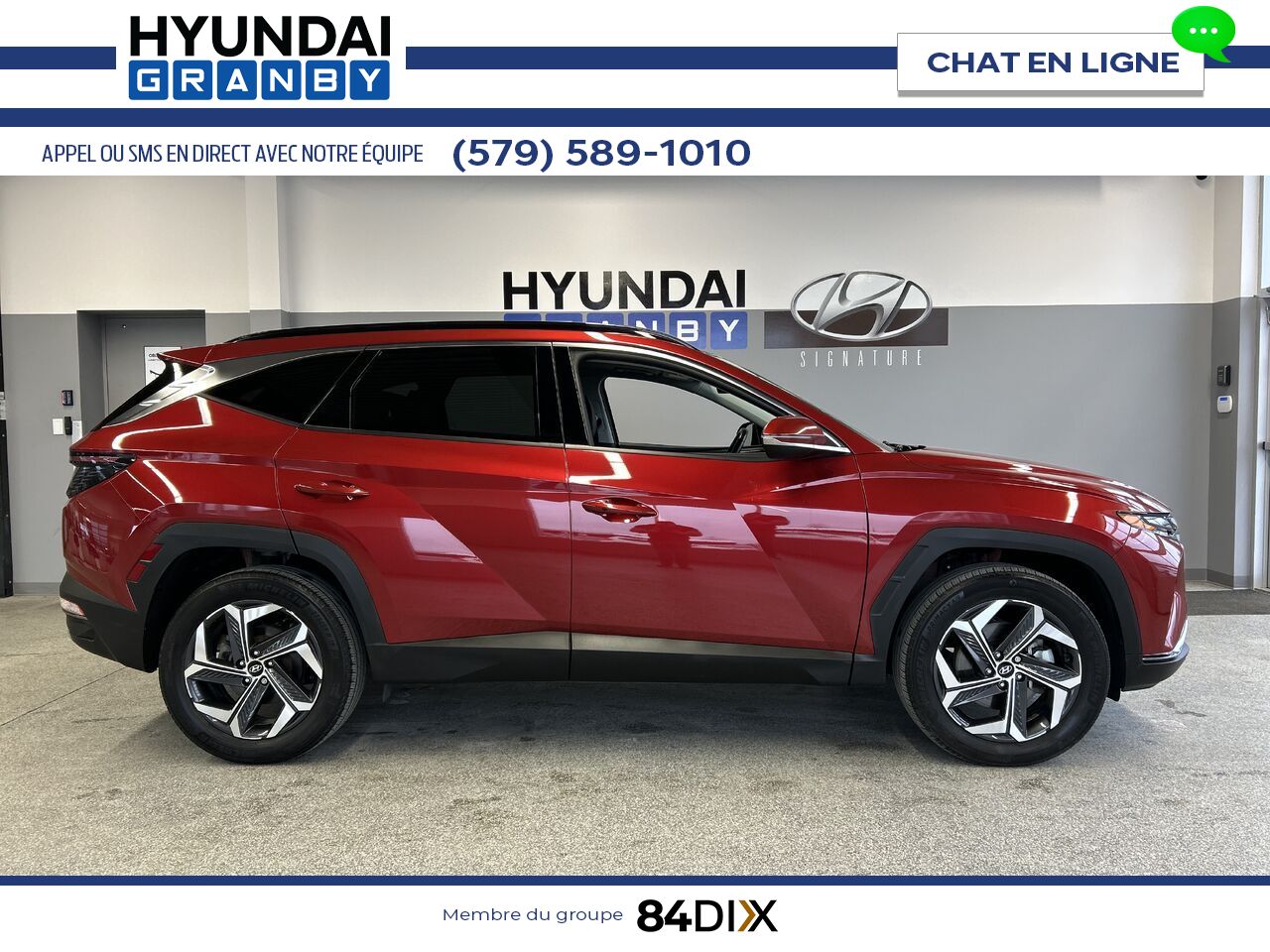 Hyundai Tucson hybride 2023 Rouge Granby - photo #7