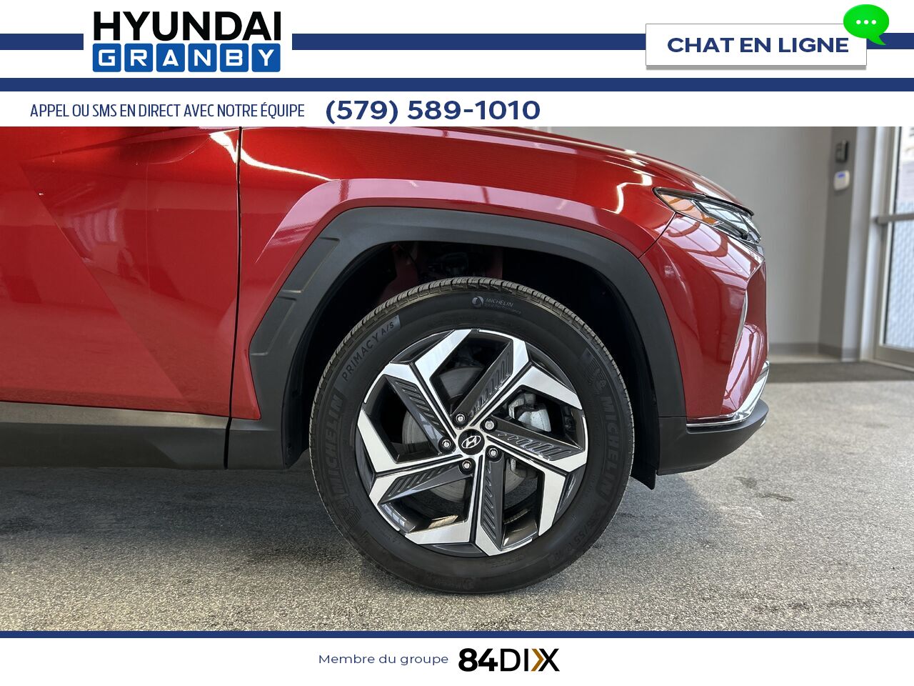 Hyundai Tucson hybride 2023 Rouge Granby - photo #8
