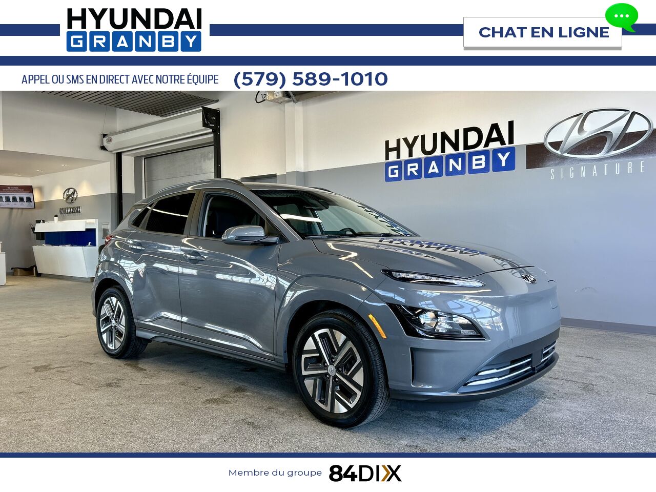 2023 Hyundai Kona Electric Grey Granby - photo #0
