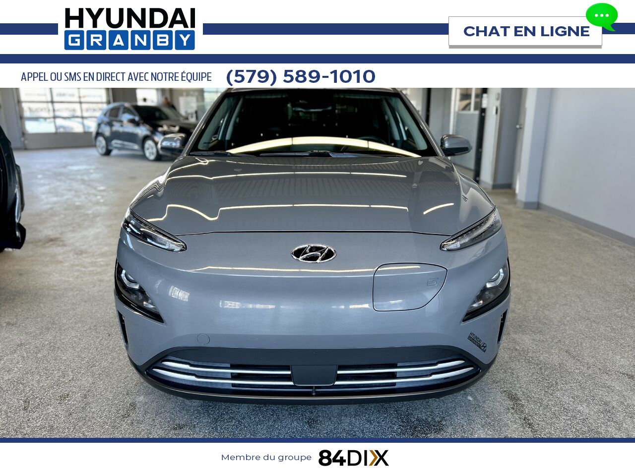 2023 Hyundai Kona Electric Grey Granby - photo #2