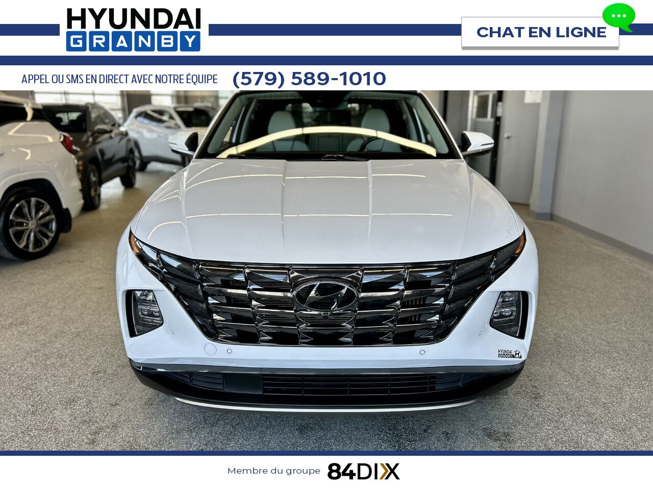 2023 Hyundai Tucson Hybrid White Granby - photo #2