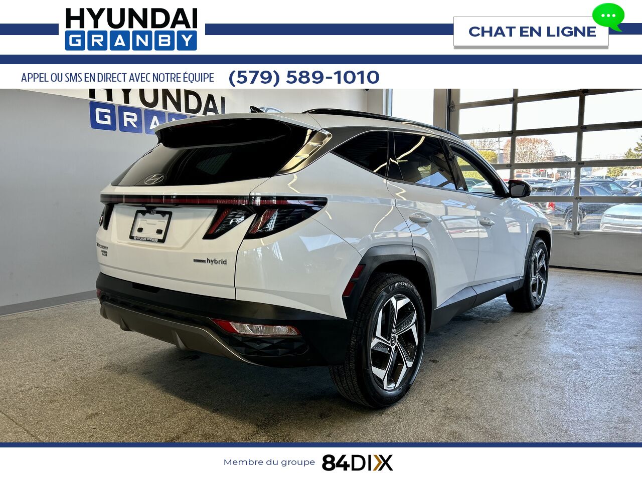 2023 Hyundai Tucson Hybrid White Granby - photo #6