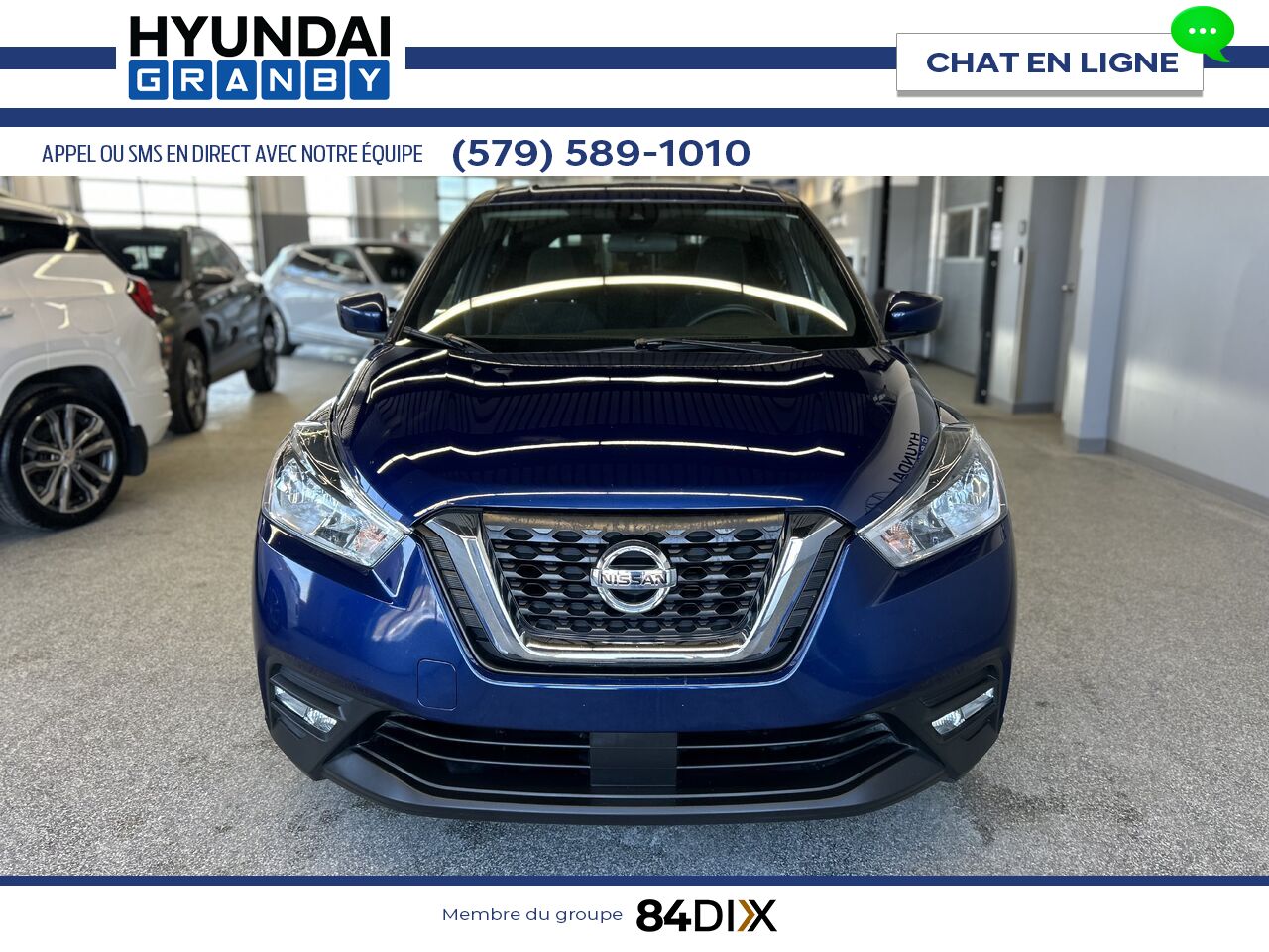 2020 Nissan Kicks Blue Granby - photo #2