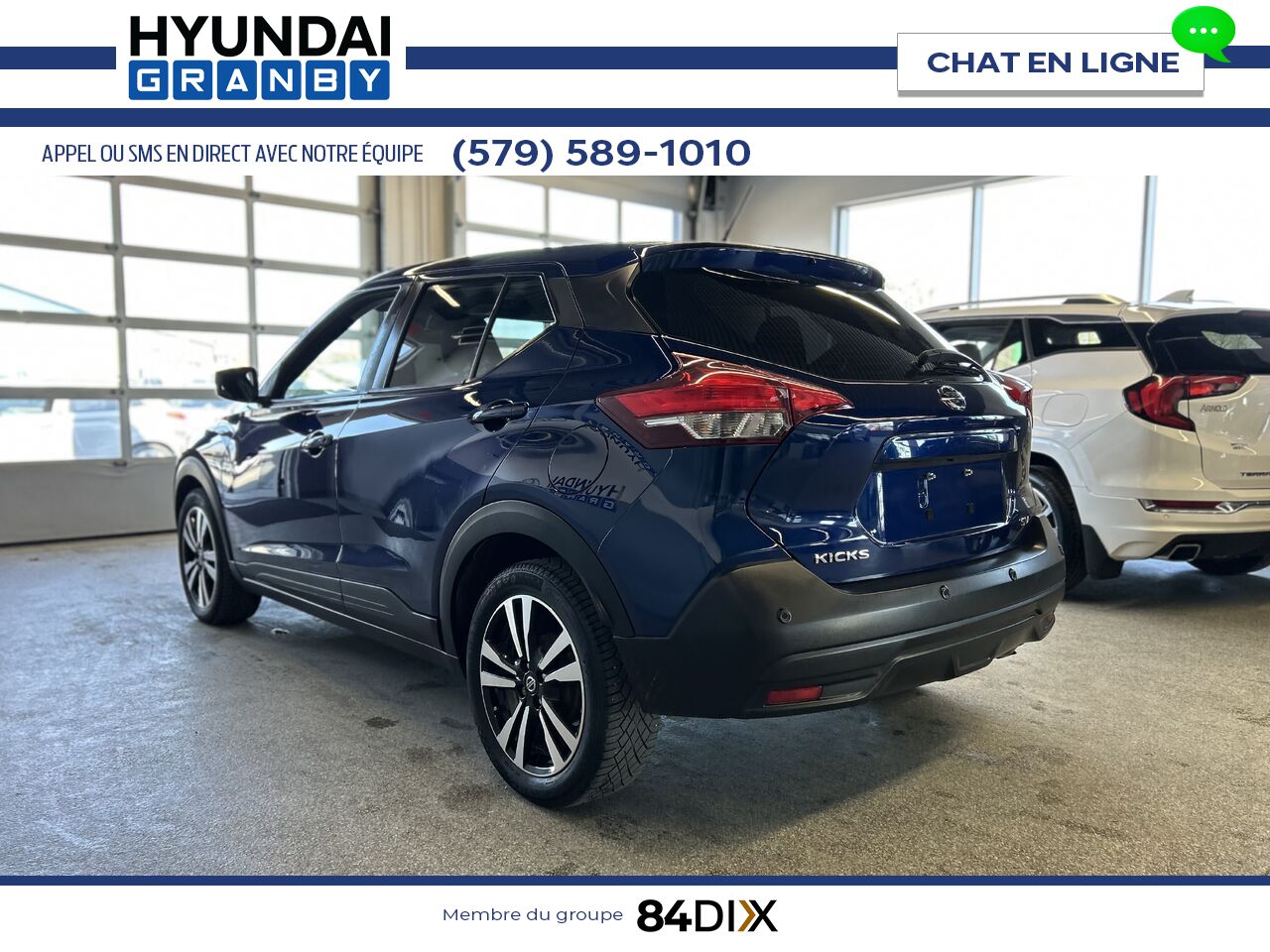 2020 Nissan Kicks Blue Granby - photo #4