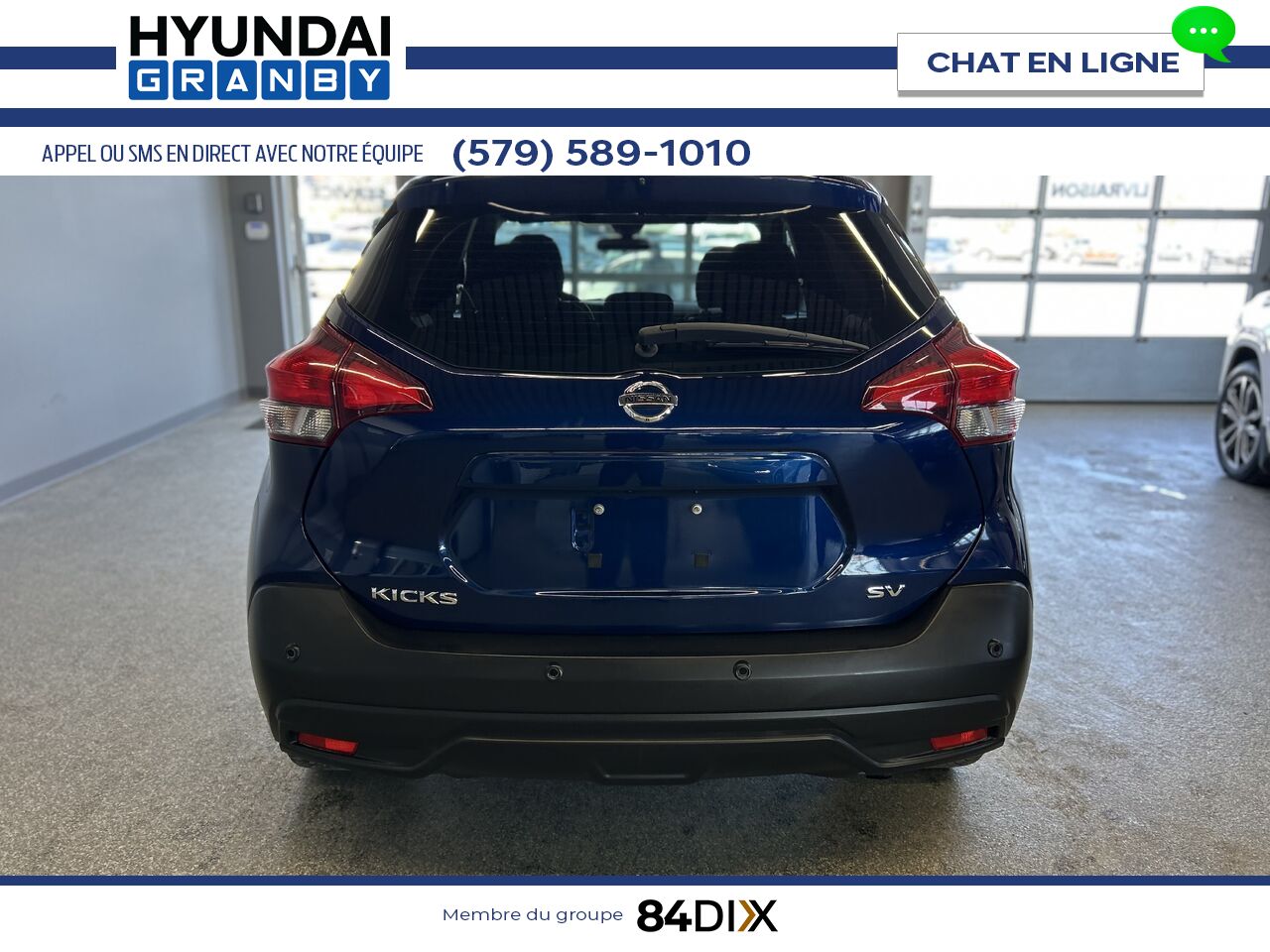 2020 Nissan Kicks Blue Granby - photo #5