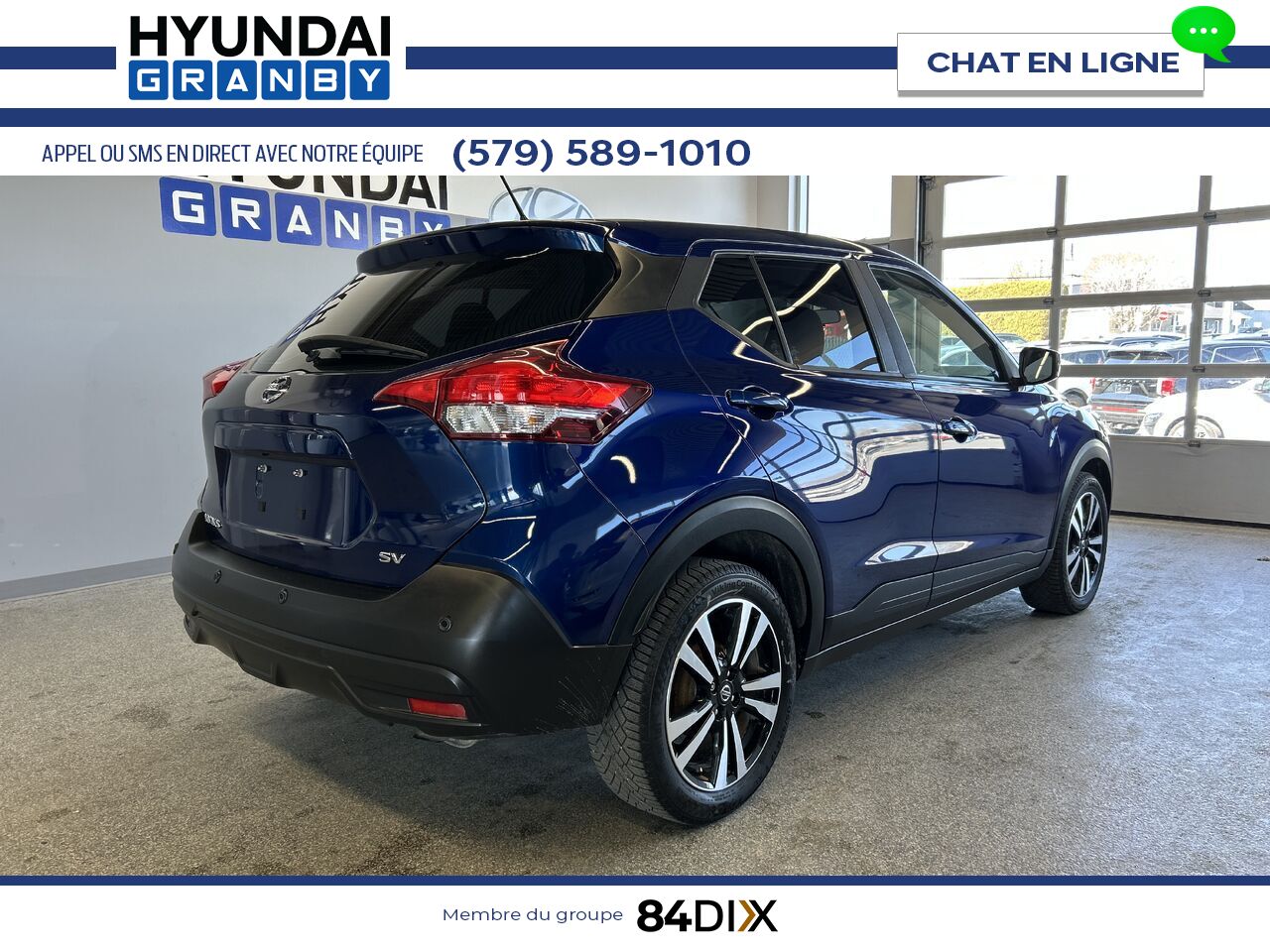 2020 Nissan Kicks Blue Granby - photo #6