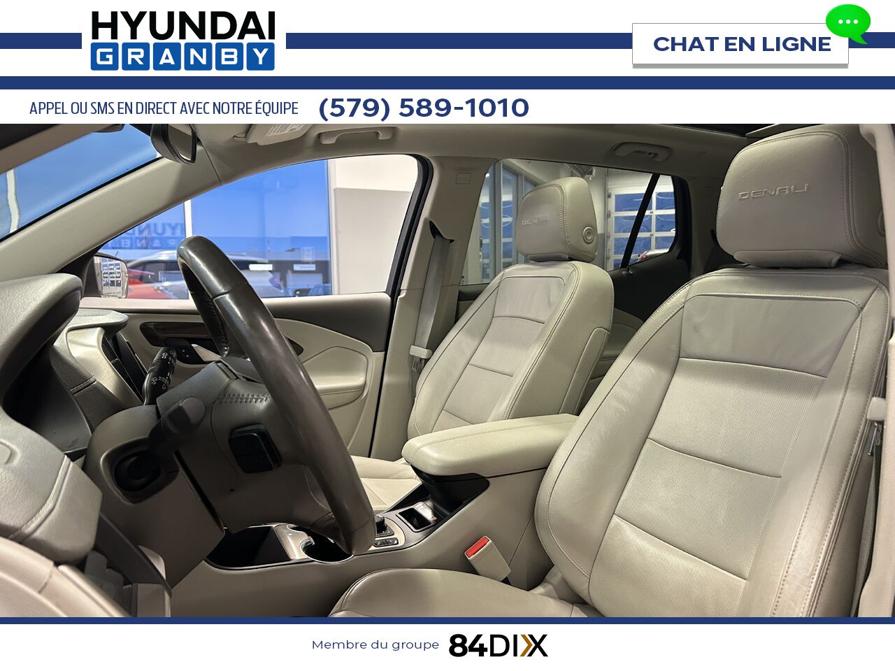 GMC Terrain 2020 Blanc Granby - photo #11