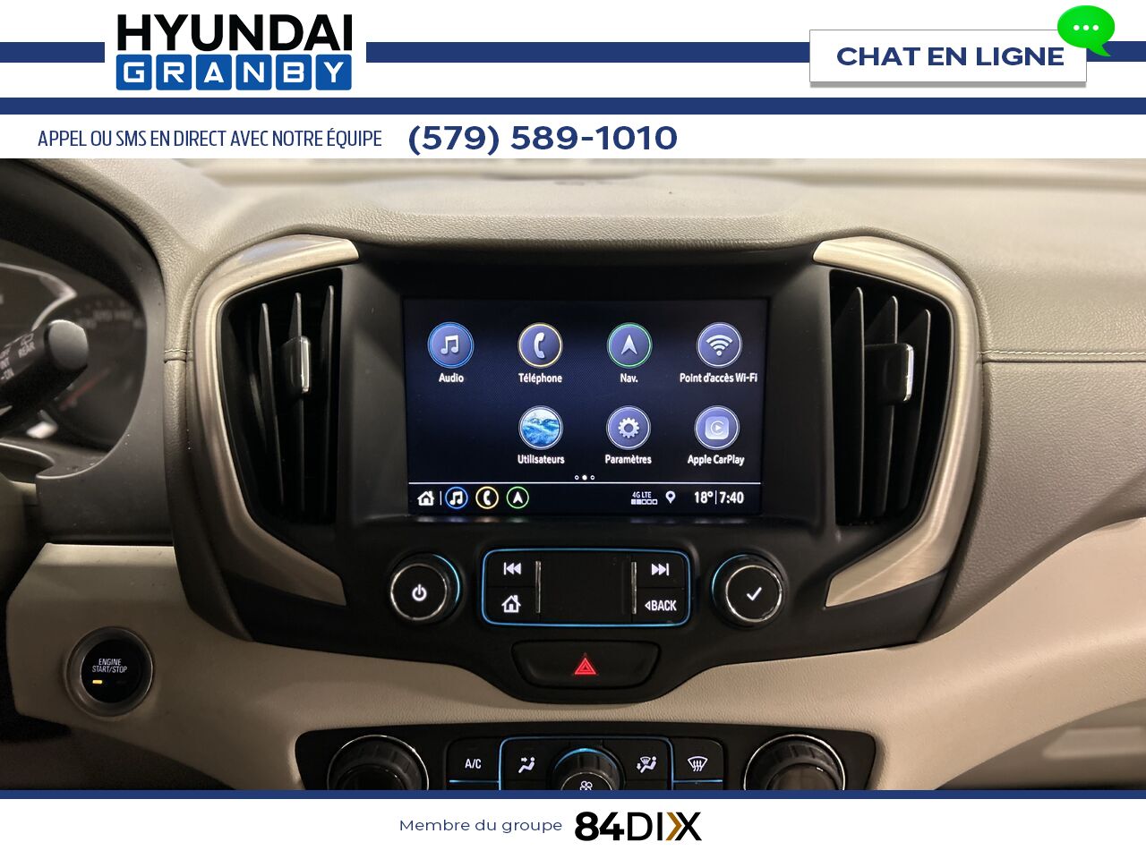 GMC Terrain 2020 Blanc Granby - photo #17