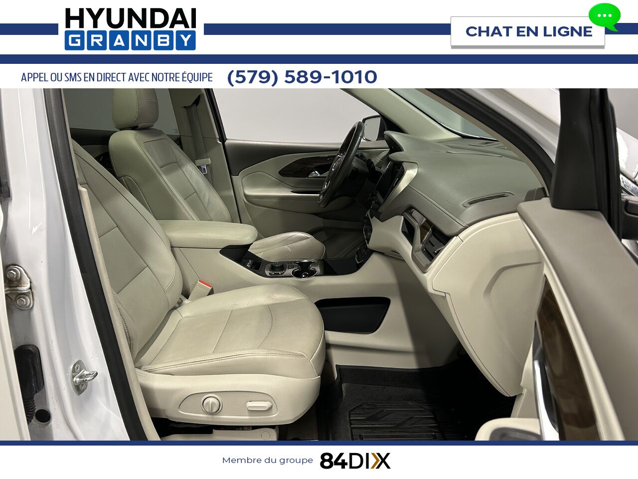 GMC Terrain 2020 Blanc Granby - photo #22