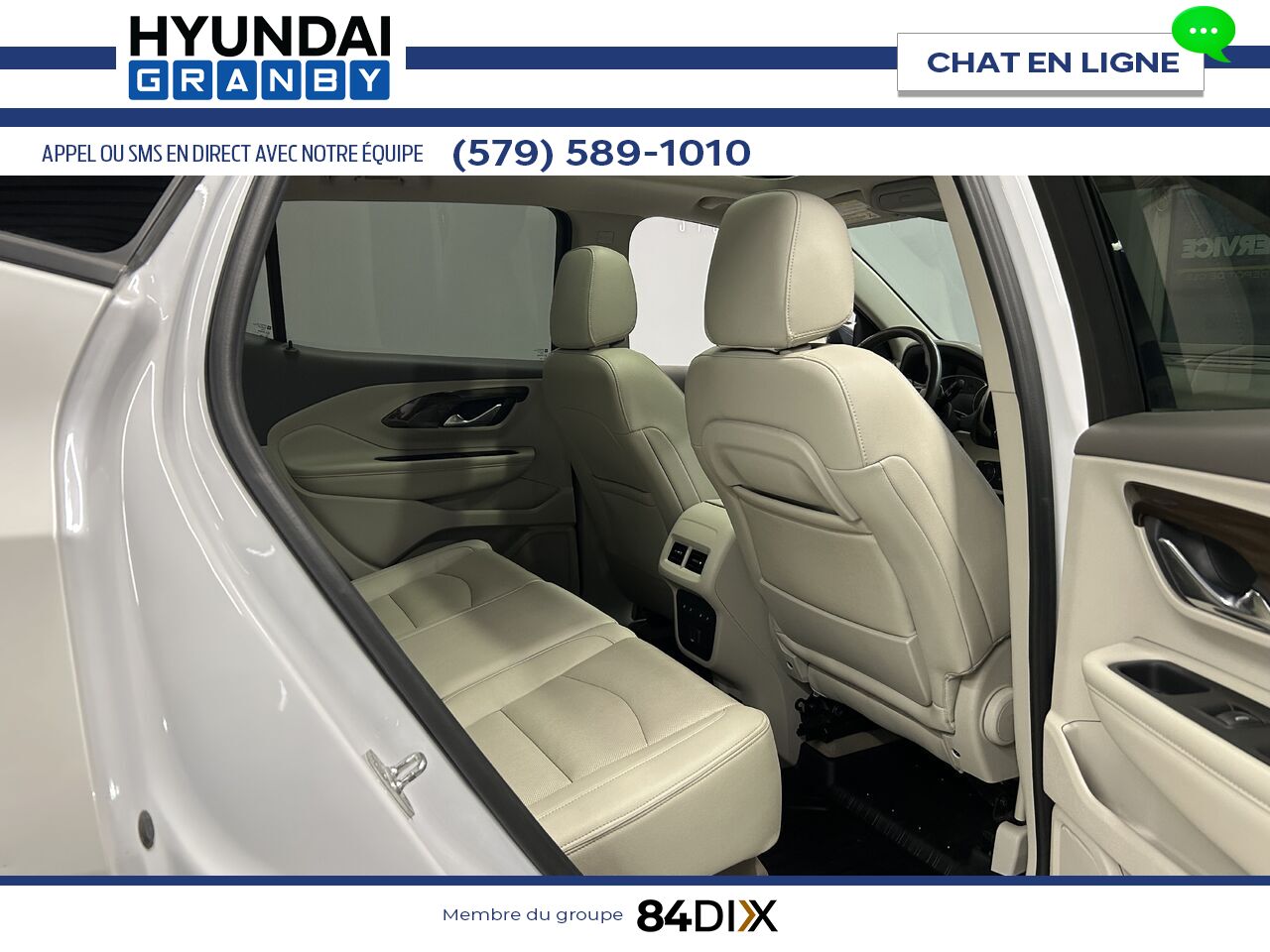 GMC Terrain 2020 Blanc Granby - photo #25