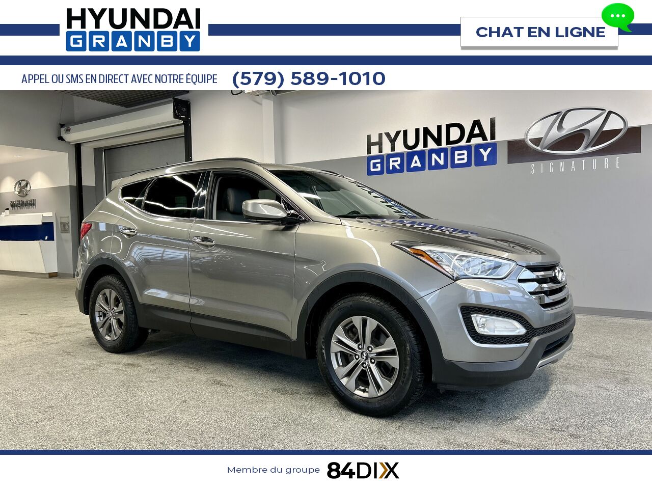 Hyundai Santa Fe 2013 Gris Granby - photo #0