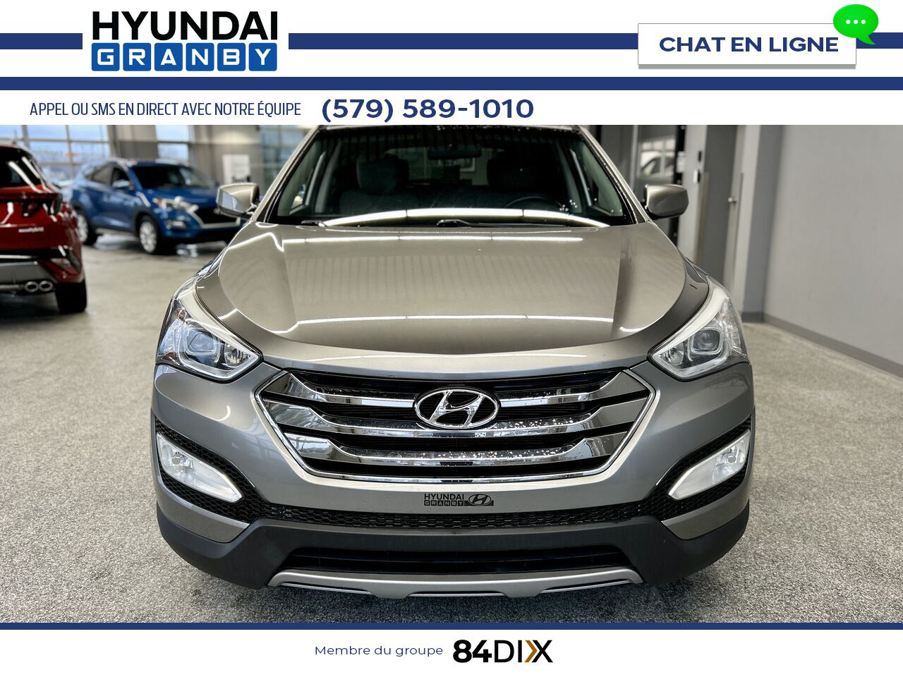 Hyundai Santa Fe 2013 Gris Granby - photo #1