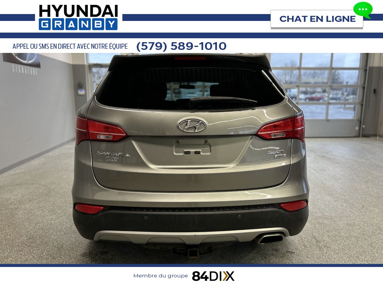 Hyundai Santa Fe 2013 Gris Granby - photo #4