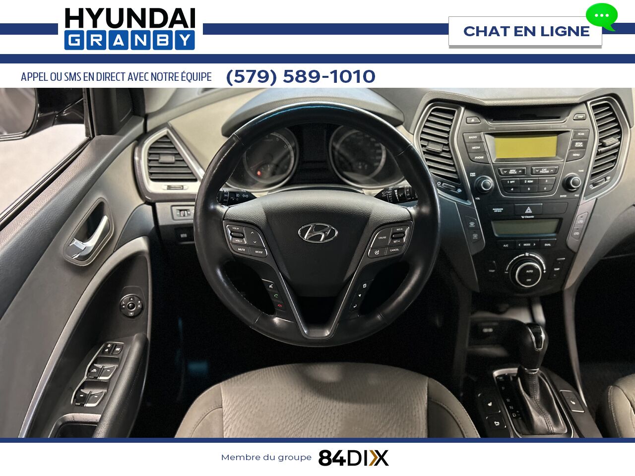 Hyundai Santa Fe 2013 Gris Granby - photo #12