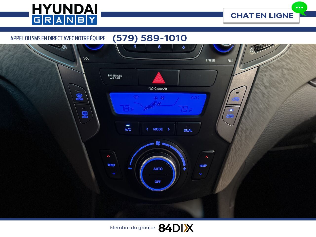 Hyundai Santa Fe 2013 Gris Granby - photo #16