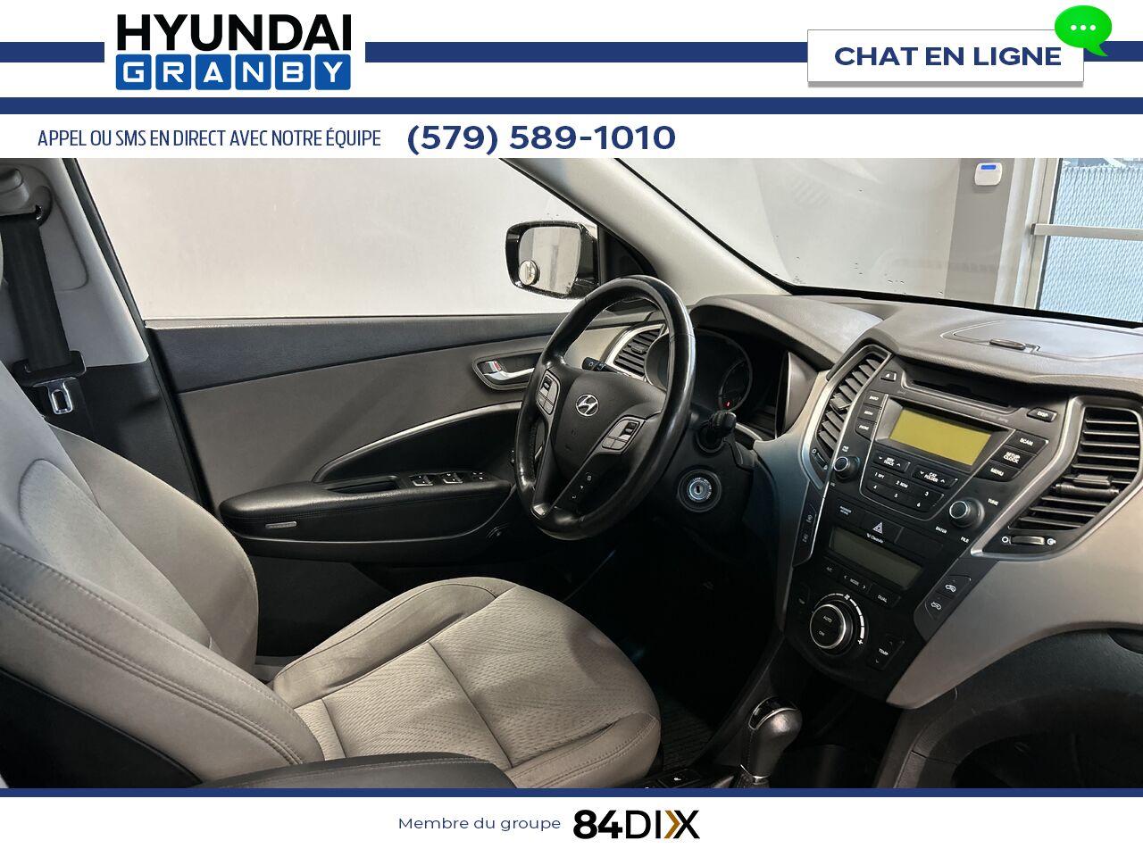 Hyundai Santa Fe 2013 Gris Granby - photo #19