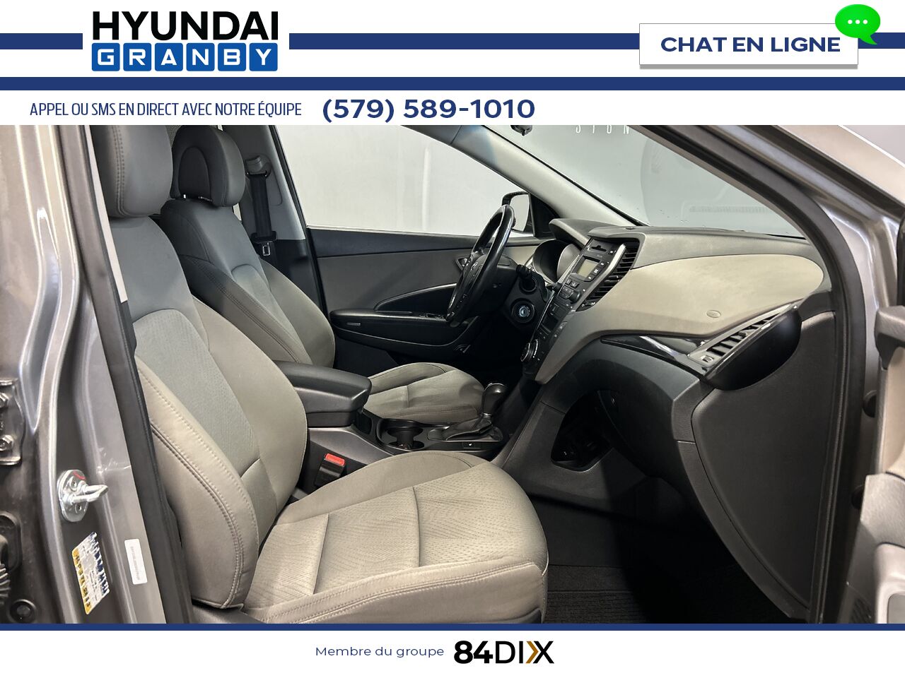 Hyundai Santa Fe 2013 Gris Granby - photo #20