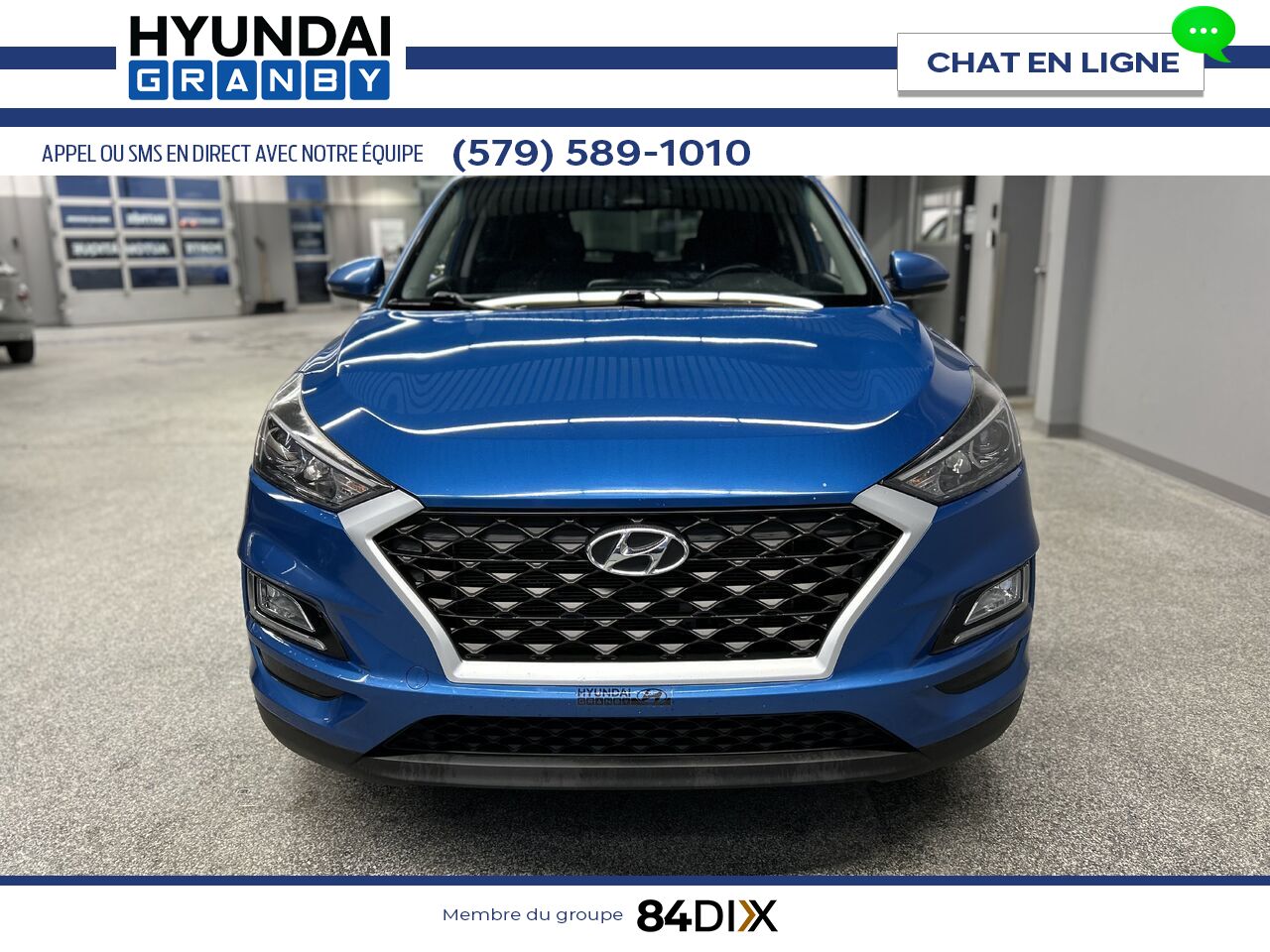 Hyundai Tucson 2020 Bleu Granby - photo #2
