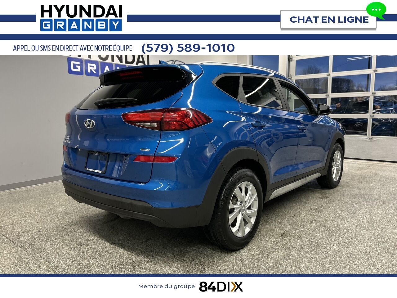 Hyundai Tucson 2020 Bleu Granby - photo #6