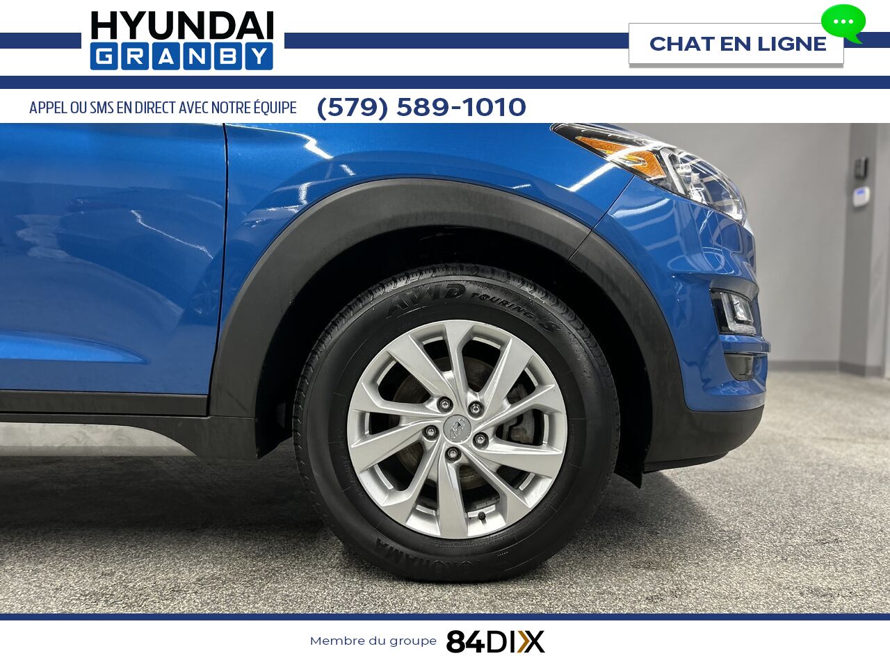 Hyundai Tucson 2020 Bleu Granby - photo #7