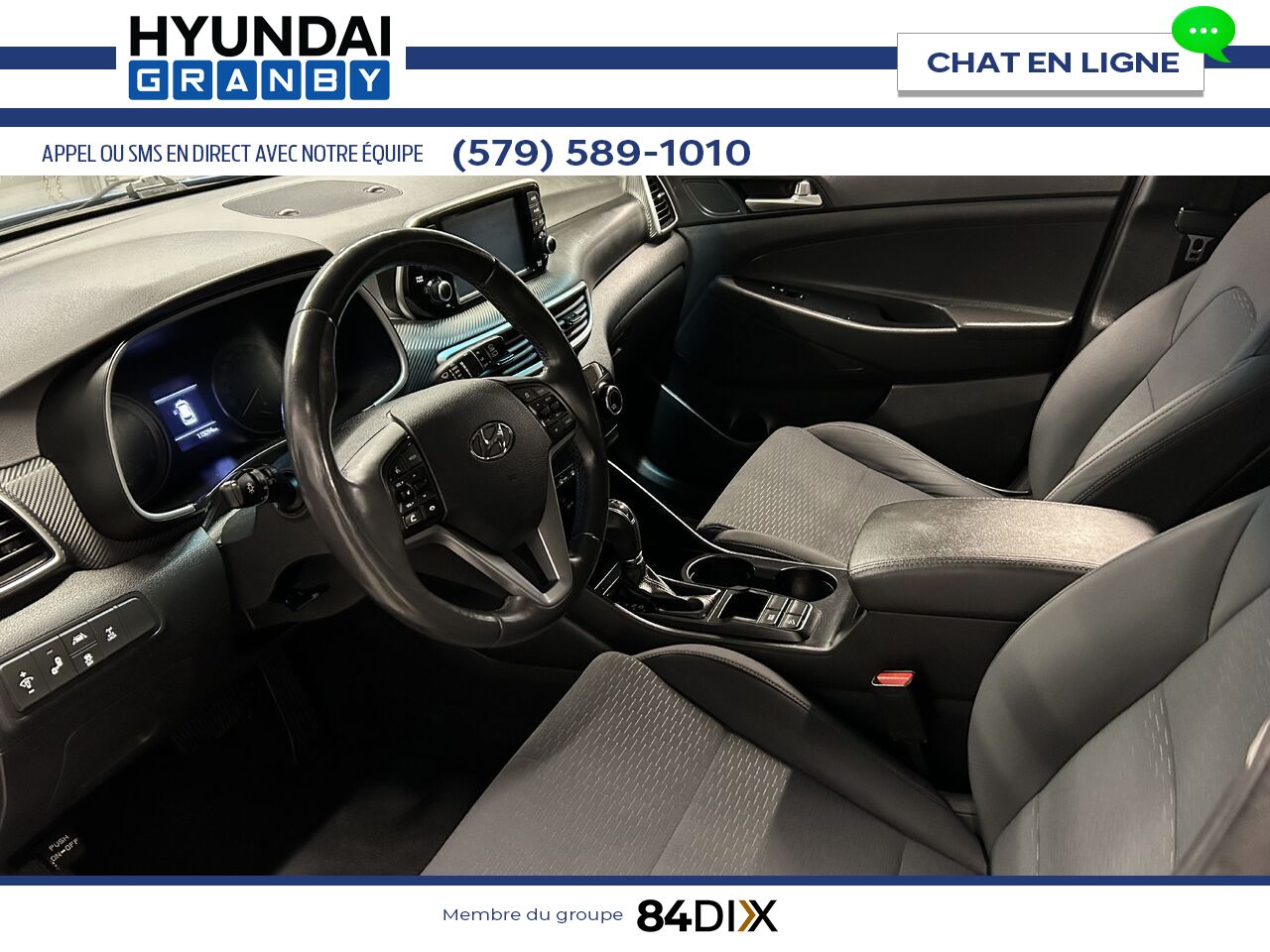 Hyundai Tucson 2020 Bleu Granby - photo #8