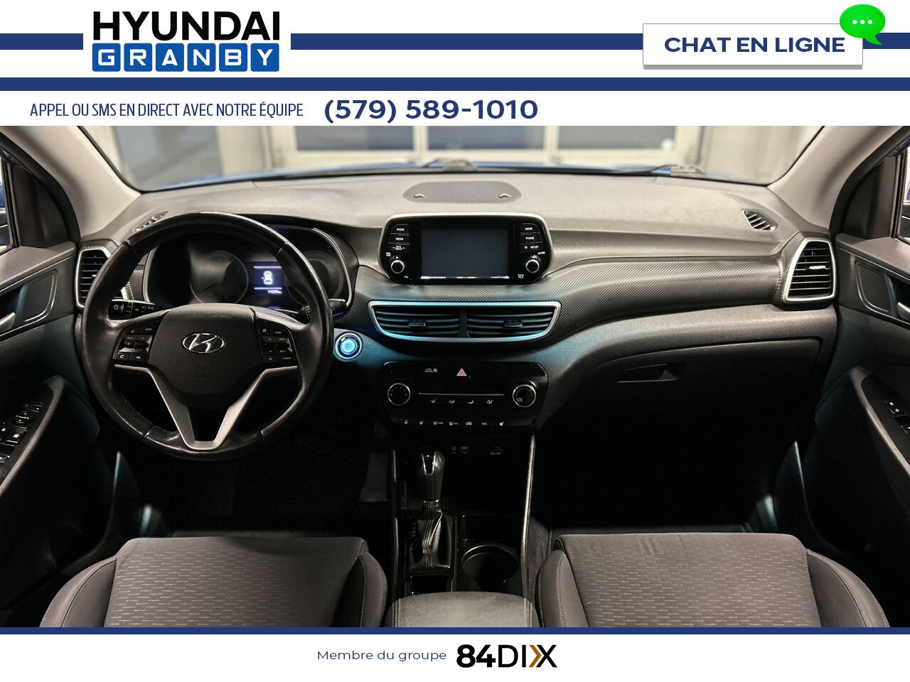 Hyundai Tucson 2020 Bleu Granby - photo #10